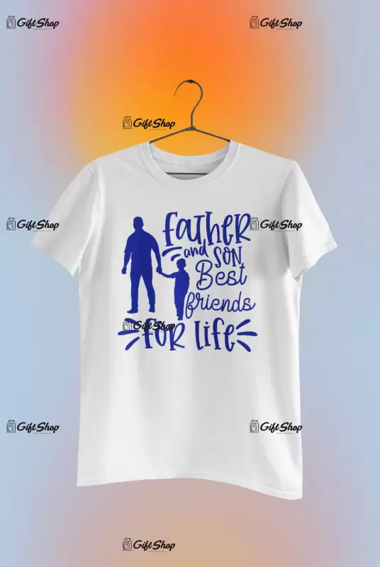 Father and son, tricou cu mesaj, tgs0276b